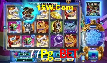 Slots com jackpots e giros grátis na 77Pg Bet