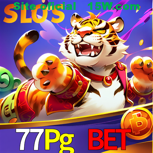 Imagem promocional da 77Pg Bet mostrando a plataforma e suas vantagens